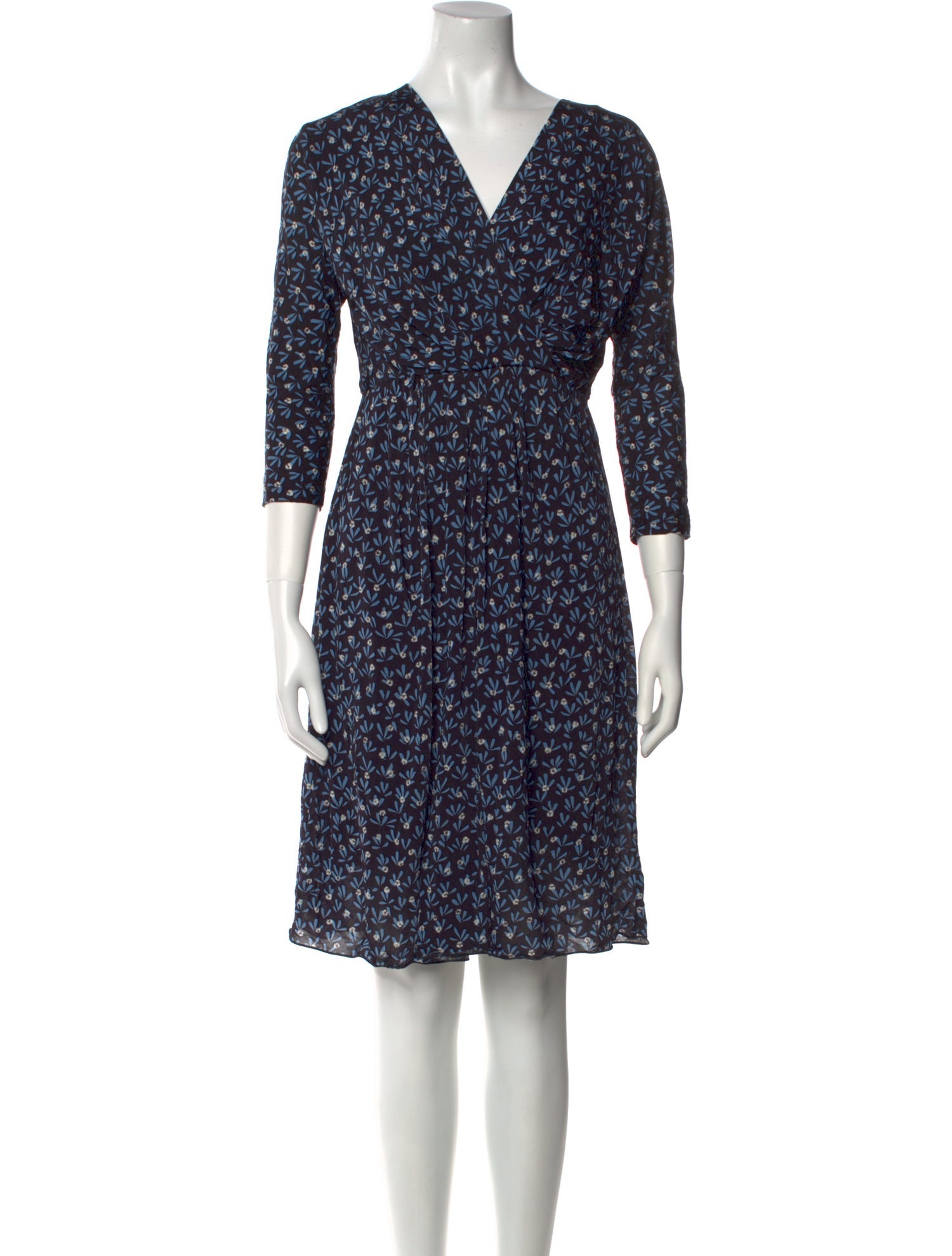 Max Mara Studio Silk Knee-Length Dress